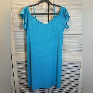 Michael Kors Floral Cold Shoulder Dress